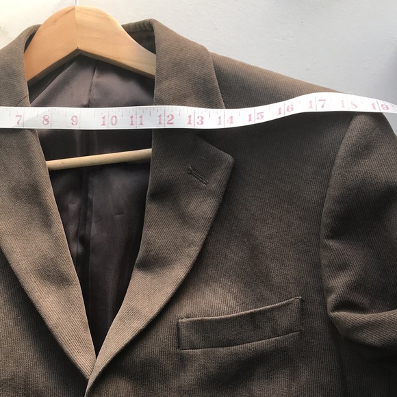 Chereskin men’s brown corduroy sport coat blazer 40R - Picture 12 of 14